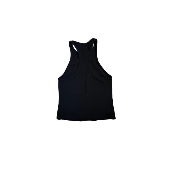 Fitted Ribbed High Neck Tank - Picture 4 of 4